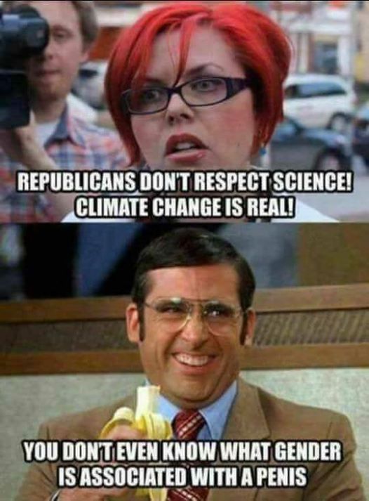 Image result for liberals climate change hoax meme